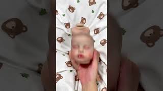 😍Sleeping reborn baby doll reborn shorts doll [upl. by Naleek211]