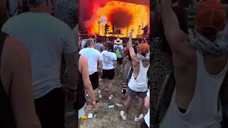 goth babe live at bonnaroo 2024 fan clip [upl. by Endres]