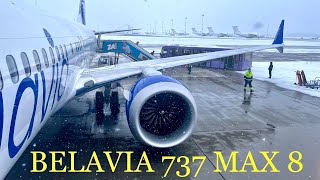 TRIPREPORT  Belavia ECONOMY  Boeing 737 MAX 8  Sharjah  Minsk  Шарджа  Минск [upl. by Spaulding581]