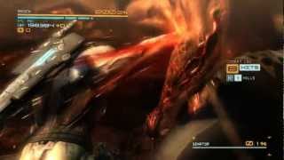 Metal Gear rising  SENATOR ARMSTRONG speedrun 30 seconds HD [upl. by Anneis]