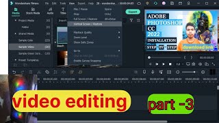 video editing software pc editing filmora computer [upl. by Graces957]