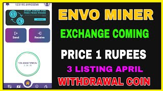 envo miner app review  envominer withdrawal  envominer coin  2023 best miming app [upl. by Lepp494]