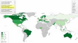 Trompenaars Universalism vs Particularism on a world map [upl. by Arrik]