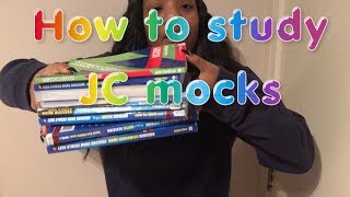 HOW TO STUDY FOR JUNIOR CERT MOCKS  JustDanielle [upl. by Leonora]