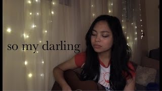 so my darling acoustic  rachel chinouriri cover [upl. by Miehar]