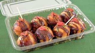 Takoyaki Cake Pops Nordic Ware たこ焼き ケーキポップ  OCHIKERON  CREATE EAT HAPPY [upl. by Atikat833]