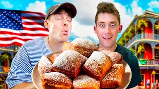 Two Brits try Southern Desserts for the first time [upl. by Faustus]