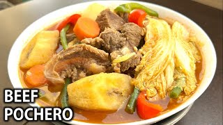 Paano ba gawing masarap ang Pocherong Baka  Simple and Easy BEEF POCHERO Recipe [upl. by Lafleur411]