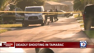 Deadly shooting reported in Tamarac [upl. by Lennod]