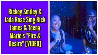 Rickey Smiley amp Jada Rose Sing Rick James amp Teena Maries quotFire amp Desirequot [upl. by Marcelline]