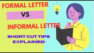 Formal Vs Informal Letter in Bangla Difference between them with definition Sample format I [upl. by Breana]