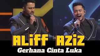 Aliff Aziz  Gerhana Cinta Luka  All stars Gegar vaganza  minggu 7  GV10 [upl. by Swetiana]