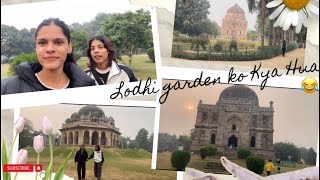 Lodhi Garden ko kya ho gya🥲😂 shoot Krne gaye 💃🏻 [upl. by Il]