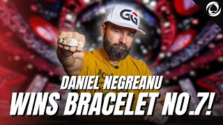 Daniel Negreanu Wins 7th WSOP Bracelet 🔥 [upl. by Welker422]