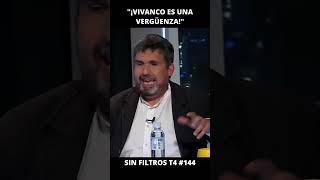 Quiroga “¡Vivanco es una vergüenza”  Sin Filtros T4 144 [upl. by Anes]