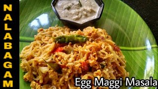 Egg Maggi masala in tamil  Simple egg Maggi masala  Nal 112 [upl. by Chimene]