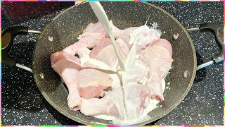 It’s so delicious that I cook it almost everyday Chicken and milk recipe॥ kakon’s bismillah kitchen [upl. by Nrevel907]