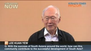 Lee Kuan Yew on India and Pakistan [upl. by Tjaden722]