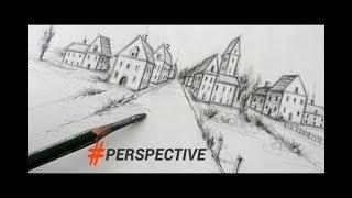 APPRENDRE LE DESSIN EN PERSPECTIVE  LES BASES [upl. by Lauryn]