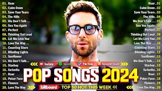 Maroon 5 Miley Cyrus Ed Sheeran Selena Gomez Adele The Weeknd Charlie Puth  Top Songs 2024 [upl. by Weeks]