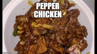 Pepper Chicken Recipe in Tamil  chicken Pepper fry Amma Samayal [upl. by Lednew389]