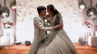 beautiful couple danceroyal events choreographypehla pehla pyaarsatranga ishqwedding coupledance [upl. by Haleeuqa]