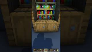 Quick Bookshelf Decoration Hack in Minecraft 🚀 [upl. by Colvert122]