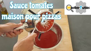 Sauce tomate maison pour pizzas [upl. by Lydnek]