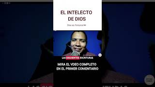 EL INTELECTO DE DIOS jesus dios contenidocristiano [upl. by Elodia174]