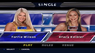 Torrie Wilson vs Stacy Keibler Single [upl. by Lovich]