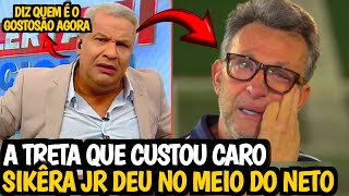 ðŸš¨TRETA SIKÃŠRA JR HUMILHA O CRAQUE NETO NA JUSTIÃ‡A E DEBOCHA DO EX JOGADOR AO VIVO VEJA [upl. by Pegma]