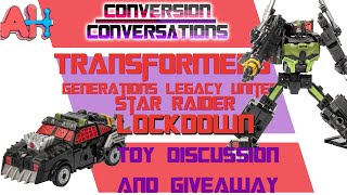 Conversion Conversations Transformers Generations Legacy United Star Raider Lockdown [upl. by Yenffad]