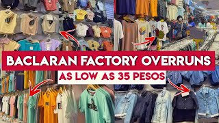 BACLARAN SHOPPING Bangladesh Factory Overruns  As Low as ₱35😱 [upl. by Tatianas]