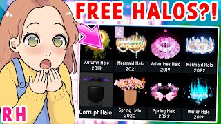 PEOPLE GOT FREE HALOS How To GET ONE TOO 🏰 Royale High [upl. by Chill]