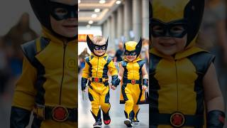 Cute Baby Super Hero Modeling shorts shortsviral imagetovideo [upl. by Eade]