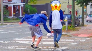 Stealing Shopping Bags Prank [upl. by Annahtur374]