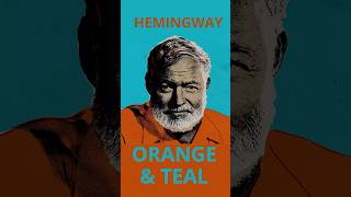 ORANGE TEAL amp HEMINGWAY coverbook orangeteal hemingway [upl. by Klemens]