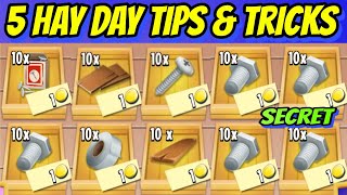 5 Hay Day Tips and Tricks you must know in 2024  No Hay Day Hack No Mod apk No Cheat No Glitch [upl. by Valenza]