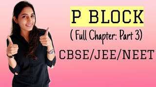 P BLOCK Elements class 12 group 16 part 3 [upl. by Akemad]