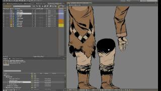 Lesson 14  How To Rig a 2D Character Puppet in Adobe After Effects  Animation Tutorial [upl. by Mima]