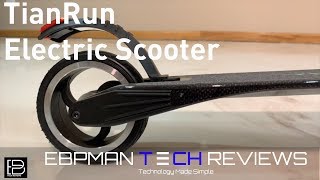 What electric Scooter should you buy TianRun Electric Scooter just 16 lbs with 15 mile Range [upl. by Adnohrahs]