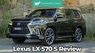 Lexus LX 570 S 2021 review  Ultimate Land Cruiser  Chasing Cars [upl. by Irish434]