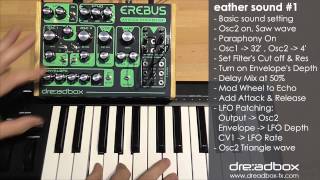 Dreadbox EREBUS demo [upl. by Hollingsworth551]