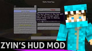 Minecraft Mods Zyins HUD quotPLAYER LOCATOR amp MOREquot [upl. by Rahr64]