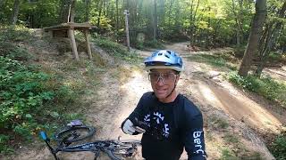 Mountain Biking at Pinehurst Park in Eau Claire Wisconsin [upl. by Bullard]