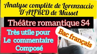 Lorenzaccio DALFRED DE MUSSET Analyse complète de la pièce théâtrale théâtre romantique S4 [upl. by Theo]