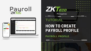 ZKPayroll  Payroll Profile  How to Create [upl. by Paapanen]