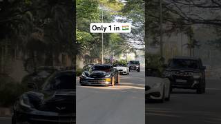 You would have never seen a Corvette C7 in India before supercar [upl. by Siladnerb994]