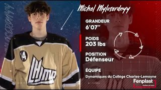 Espoirs LHJMQ Fenplast  Michel Myloserdnyy [upl. by Sudhir]