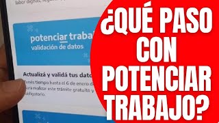 ¿Qué paso con Potenciar Trabajo ¿Cómo es la inscripción a Volver al Trabajo [upl. by Amsa609]